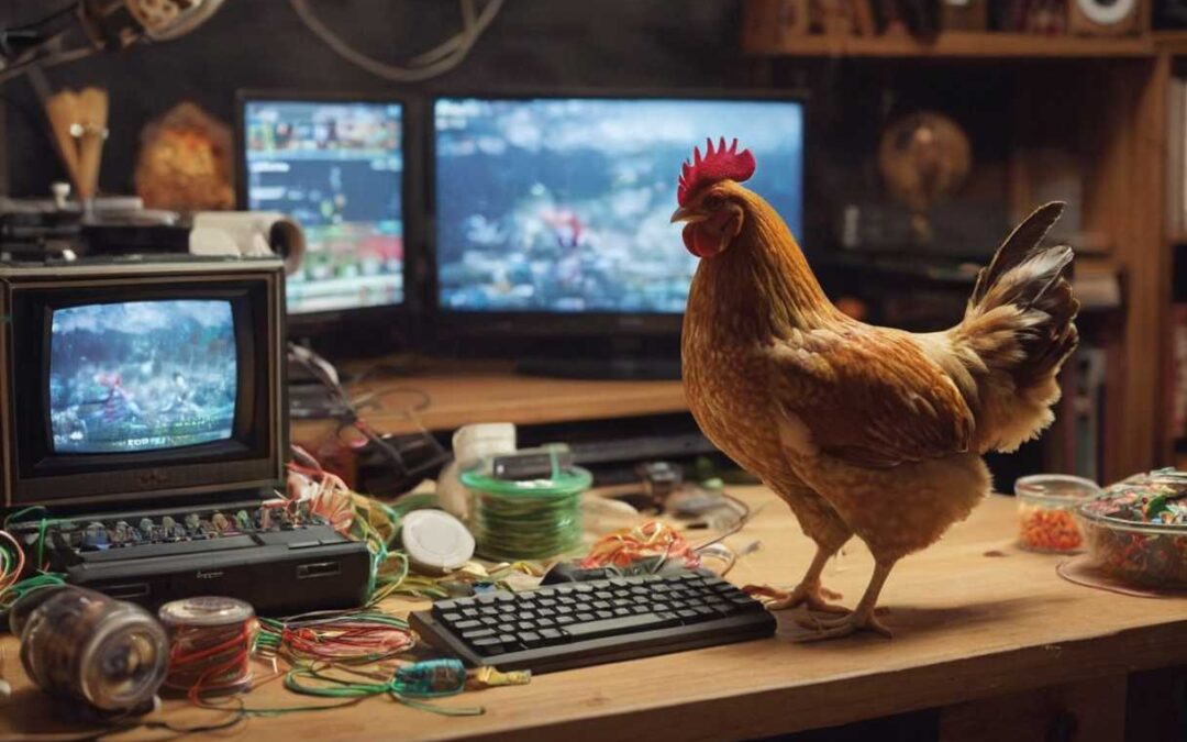 Chicken Cross quand les jeux vidéos rencontrent les loisirs créatifs